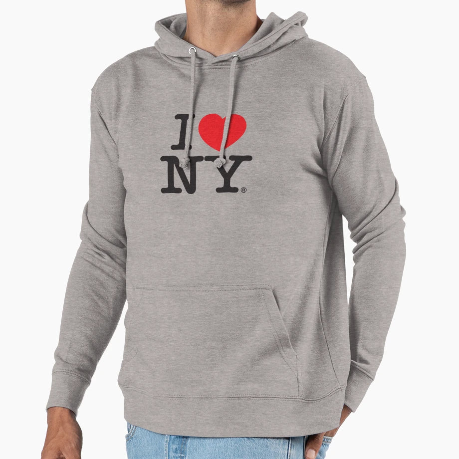 I Love Ny Logo Hoodie - Casual Everyday Wear Unisex - T-Shirt, Sweatshirt, Hoodie