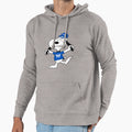 Angry Snoopy Williams Fan Hoodie - Novelty Apparel for Adults - T-Shirt, Sweatshirt, Hoodie