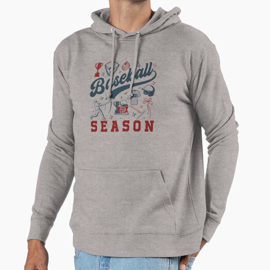Baseball Season Game Day Coquette Hoodie - Streetwear Style for Adults - T-Shirt, Sweatshirt, Hoodie