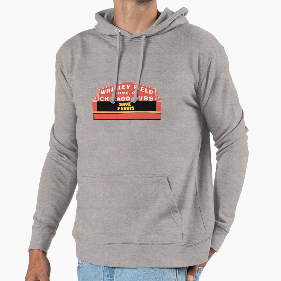 Save Ferris Wrigley Field Sign Hoodie - Streetwear Style Men Women - T-Shirt, Sweatshirt, Hoodie