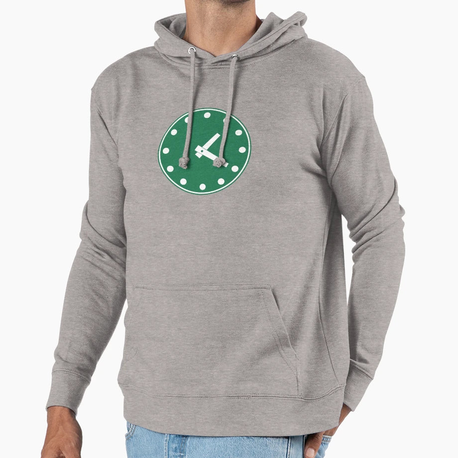 Wrigley Field Game Clock Hoodie - Novelty Apparel Men Women - T-Shirt, Sweatshirt, Hoodie