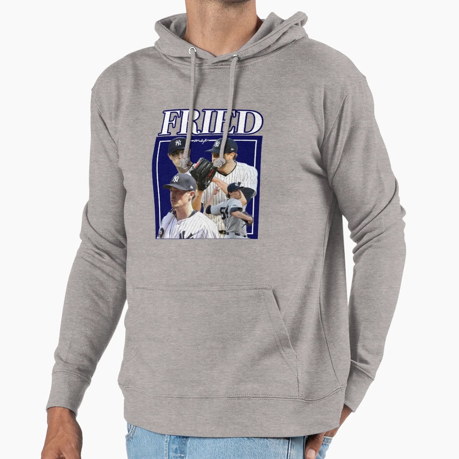 Max Fried Hoodie - Minimalist Print Men Women - T-Shirt, Sweatshirt, Hoodie