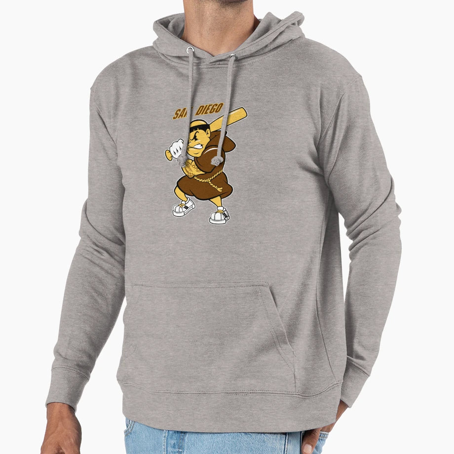 Brown Friar Hoodie - Streetwear Style Men Women - T-Shirt, Sweatshirt, Hoodie