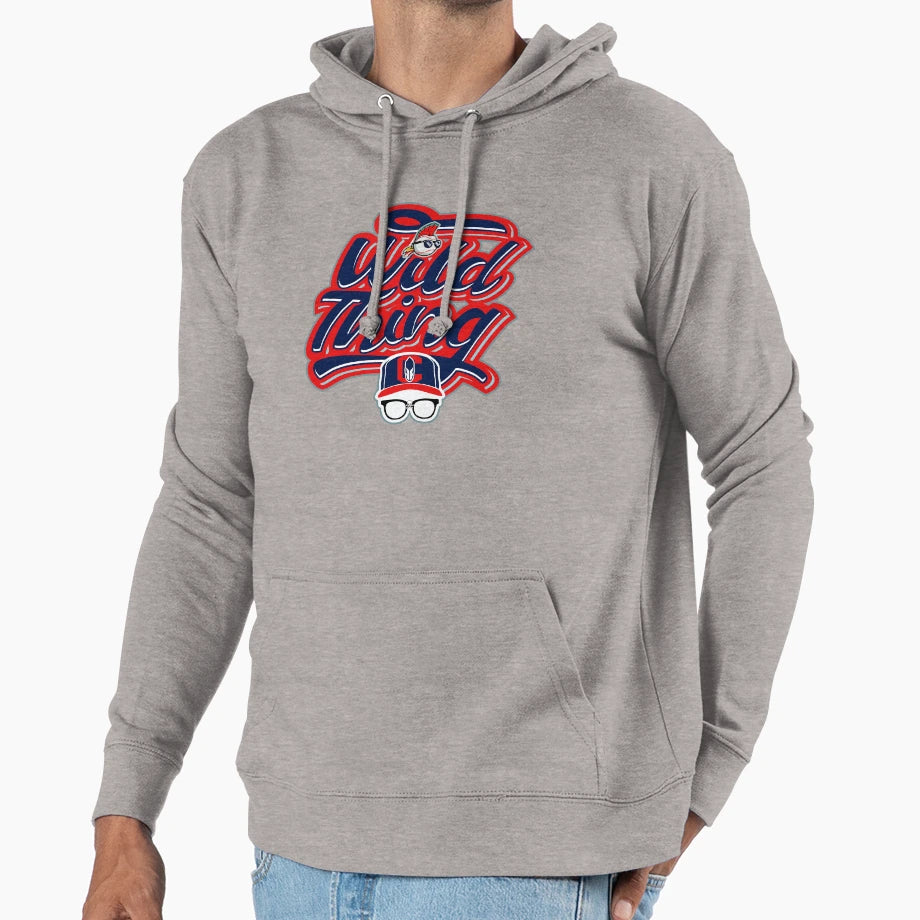 Wild Thing Script Type Lts Hoodie - Graphic Print for Adults - T-Shirt, Sweatshirt, Hoodie