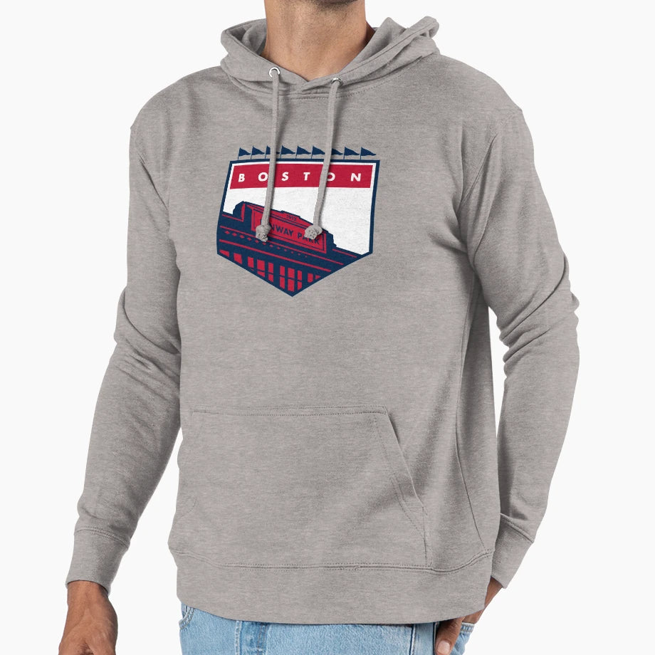 Fenway Park Hoodie - Novelty Apparel for Adults - T-Shirt, Sweatshirt, Hoodie
