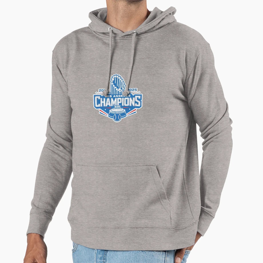Los Angeles Baseball Champions Hoodie - Casual Everyday Wear for Adults - T-Shirt, Sweatshirt, Hoodie