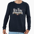 New York Baseball Sweatshirt - Fun Novelty Design for Adults - T-Shirt, Sweatshirt, Hoodie