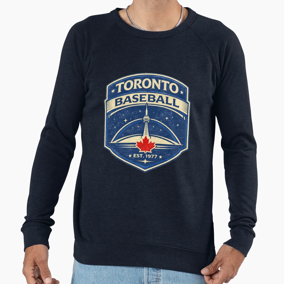 Oronto Baseball Cn Tower Maple Leaf T-Shirt - Aesthetic Graphic Men Women - T-Shirt, Sweatshirt, Hoodie
