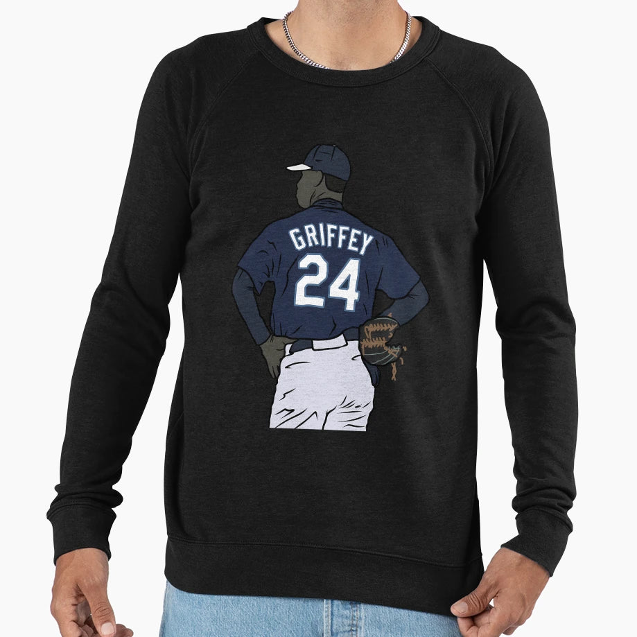 Ken Griffey Jr Back To Sweatshirt - Graphic Print Men Women - T-Shirt, Sweatshirt, Hoodie