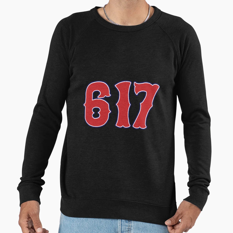617 Boston Strong Sweatshirt - Graphic Print Men Women - T-Shirt, Sweatshirt, Hoodie