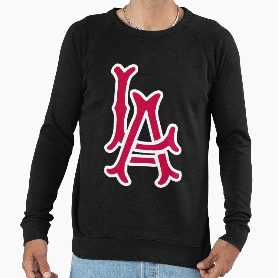 Alternate Logo Los Angeles Sweatshirt - Fun Novelty Design for Adults - T-Shirt, Sweatshirt, Hoodie