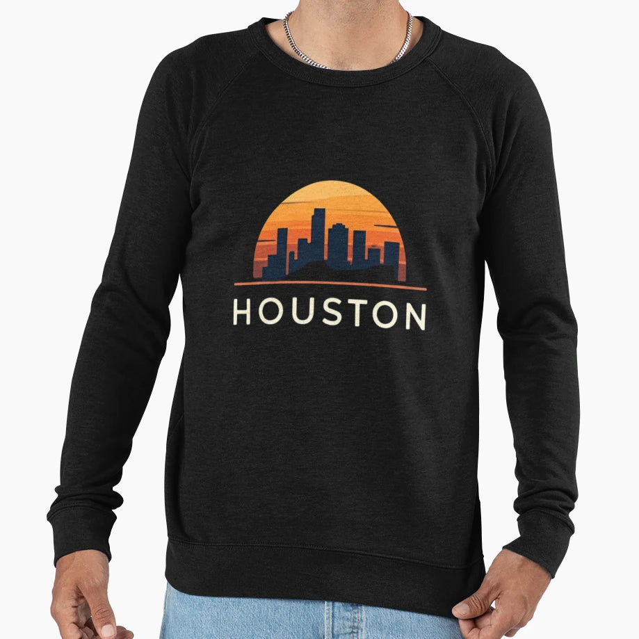 Houston Sweatshirt - Aesthetic Graphic Unisex - T-Shirt, Sweatshirt, Hoodie