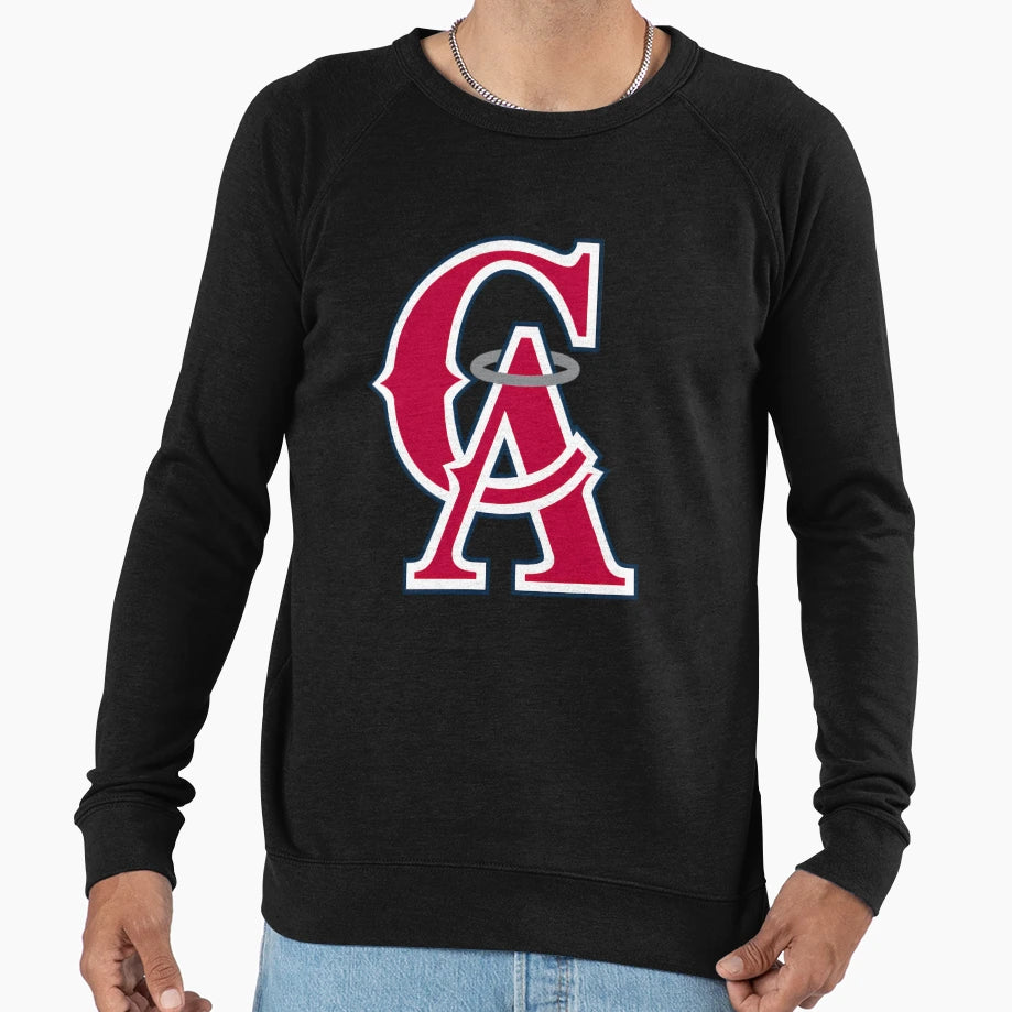 California Angelss Logo Sweatshirt - Casual Everyday Wear Men Women - T-Shirt, Sweatshirt, Hoodie