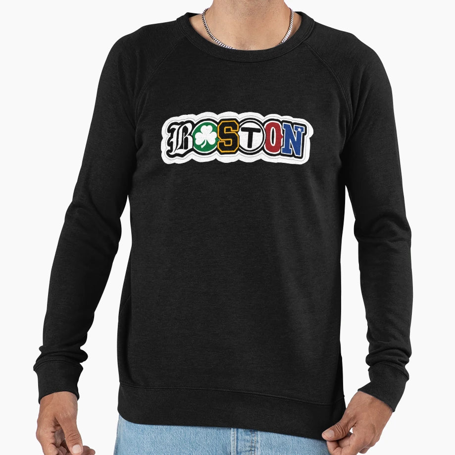 Boston Sweatshirt - Custom Art Print Unisex - T-Shirt, Sweatshirt, Hoodie