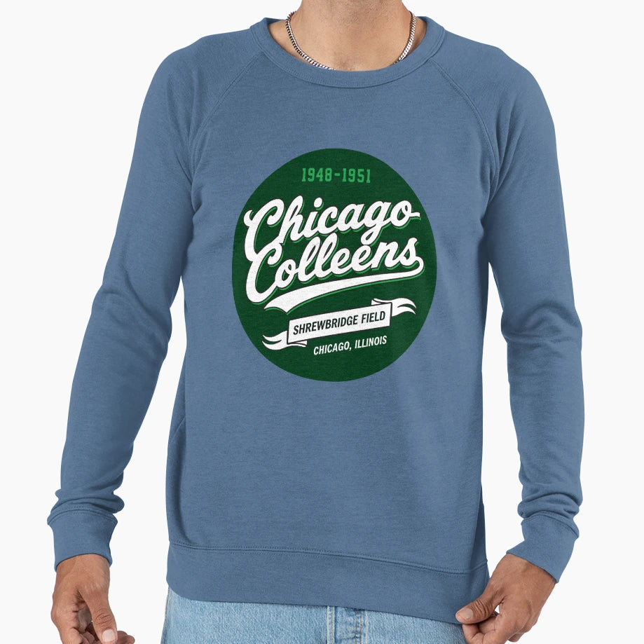 Chicago Colleens Womens Baseball Sweatshirt - Casual Everyday Wear Unisex - T-Shirt, Sweatshirt, Hoodie