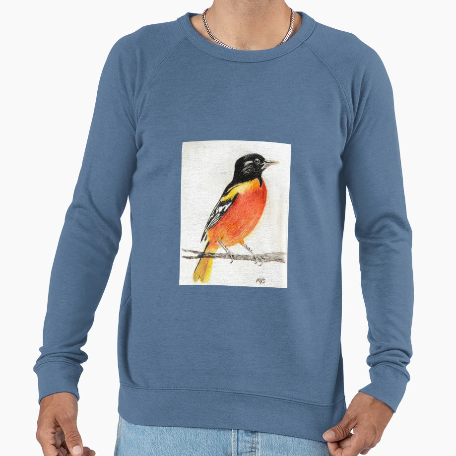 Baltimore Oriole Sweatshirt - Graphic Print Men Women - T-Shirt, Sweatshirt, Hoodie