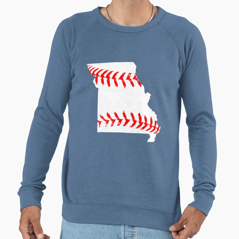 Missouri Baseball Sweatshirt - Minimalist Print Unisex - T-Shirt, Sweatshirt, Hoodie