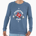 Houston 1 Fan Blue Sweatshirt - Trendy Graphic for Adults - T-Shirt, Sweatshirt, Hoodie