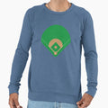 Baseball Field Play Ball Sweatshirt - Minimalist Print for Adults - T-Shirt, Sweatshirt, Hoodie