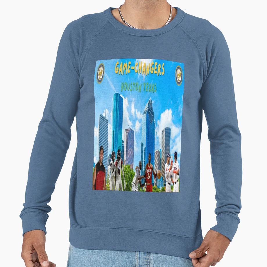 Game Changers Houston Texas Sweatshirt - Graphic Print for Adults - T-Shirt, Sweatshirt, Hoodie