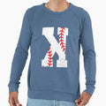 Baseball Pitcher Strikeout K Sweatshirt - Fun Novelty Design Unisex - T-Shirt, Sweatshirt, Hoodie