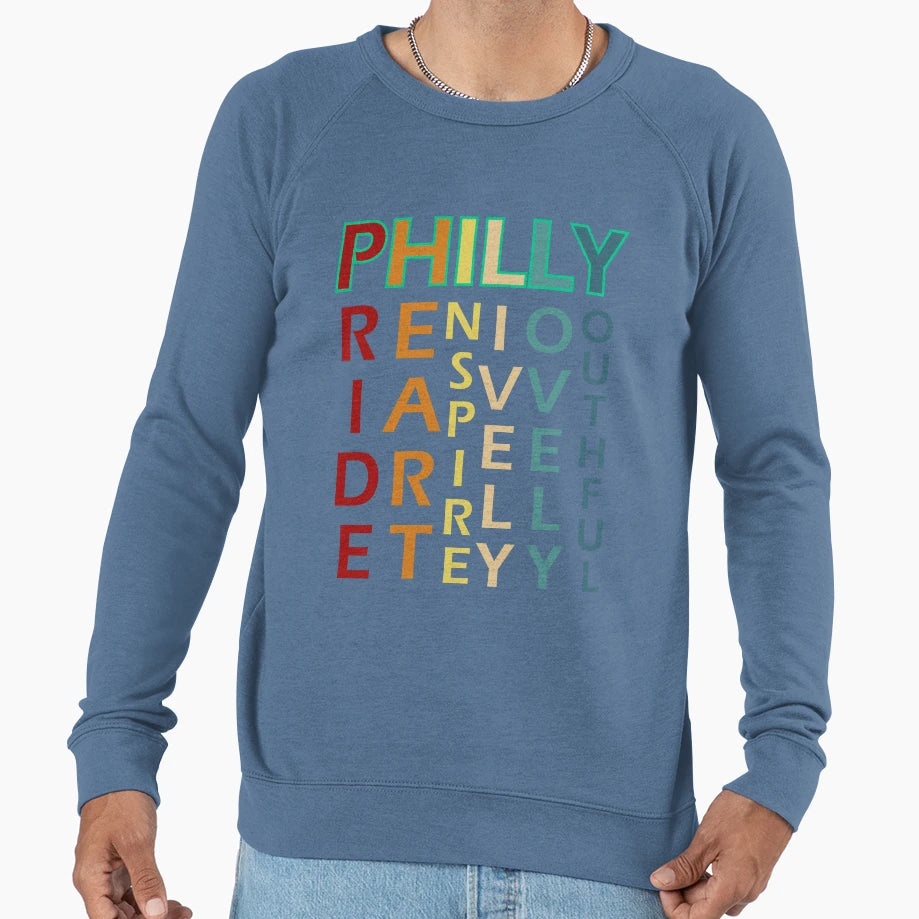 Philly Sweatshirt - Trendy Graphic for Adults - T-Shirt, Sweatshirt, Hoodie