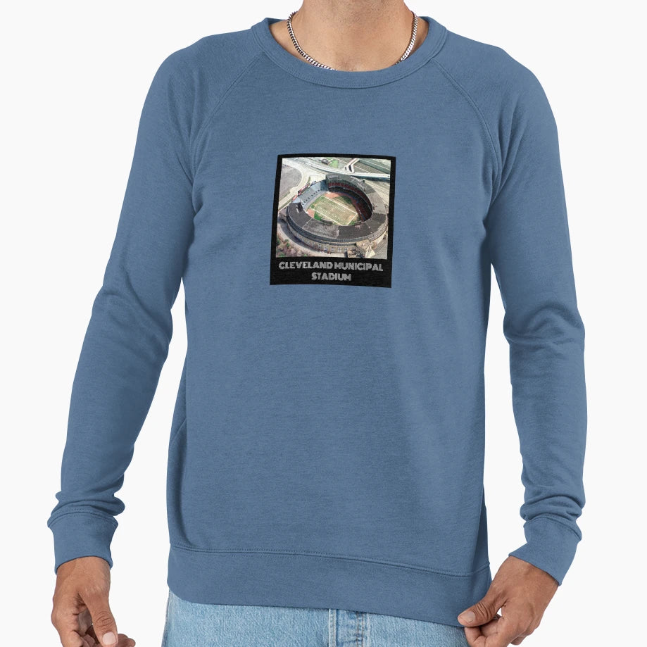 Cleveland Municipal Stadium Sweatshirt - Streetwear Style Men Women - T-Shirt, Sweatshirt, Hoodie