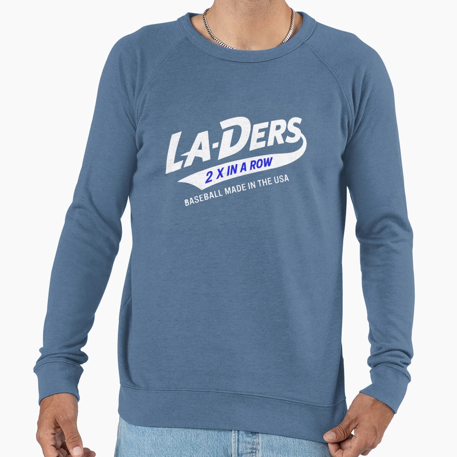 Baseball 2 Times Row Sweatshirt - Casual Everyday Wear for Adults - T-Shirt, Sweatshirt, Hoodie