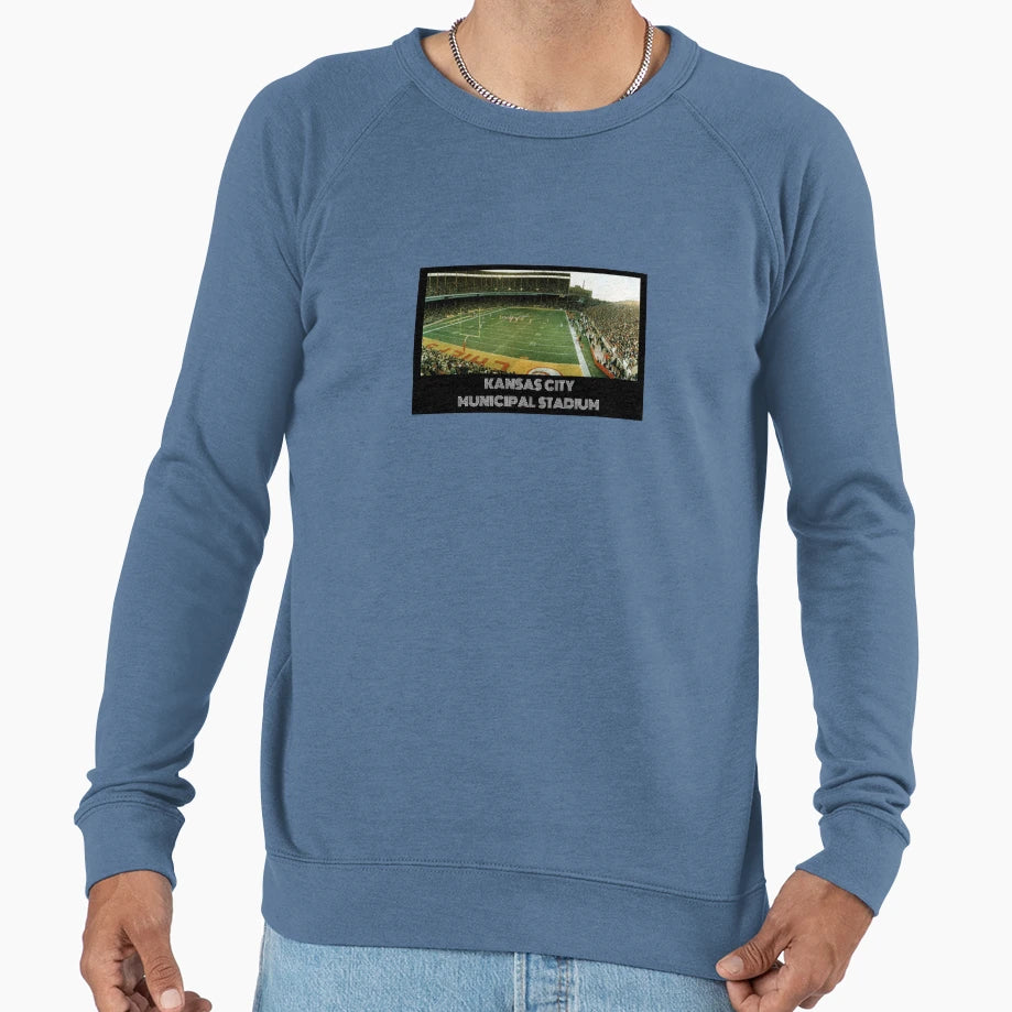 Kansas City Municipal Stadium Sweatshirt - Novelty Apparel Unisex - T-Shirt, Sweatshirt, Hoodie
