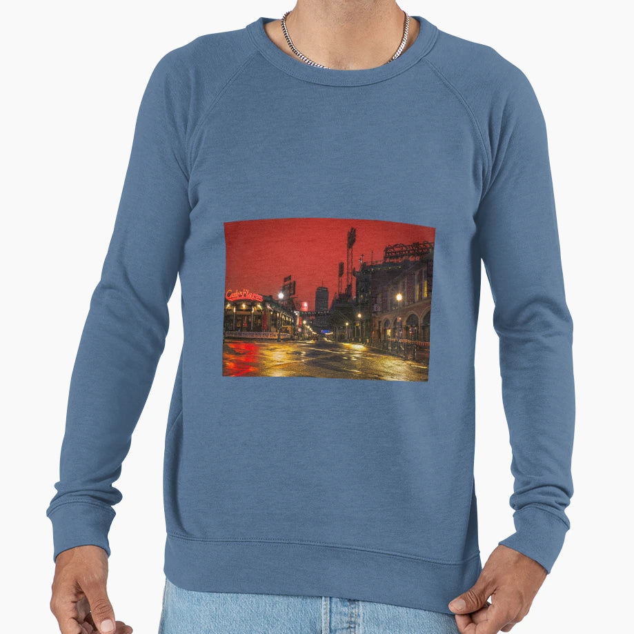 Red Dawn Fenway Park Boston Sweatshirt - Trendy Graphic for Adults - T-Shirt, Sweatshirt, Hoodie