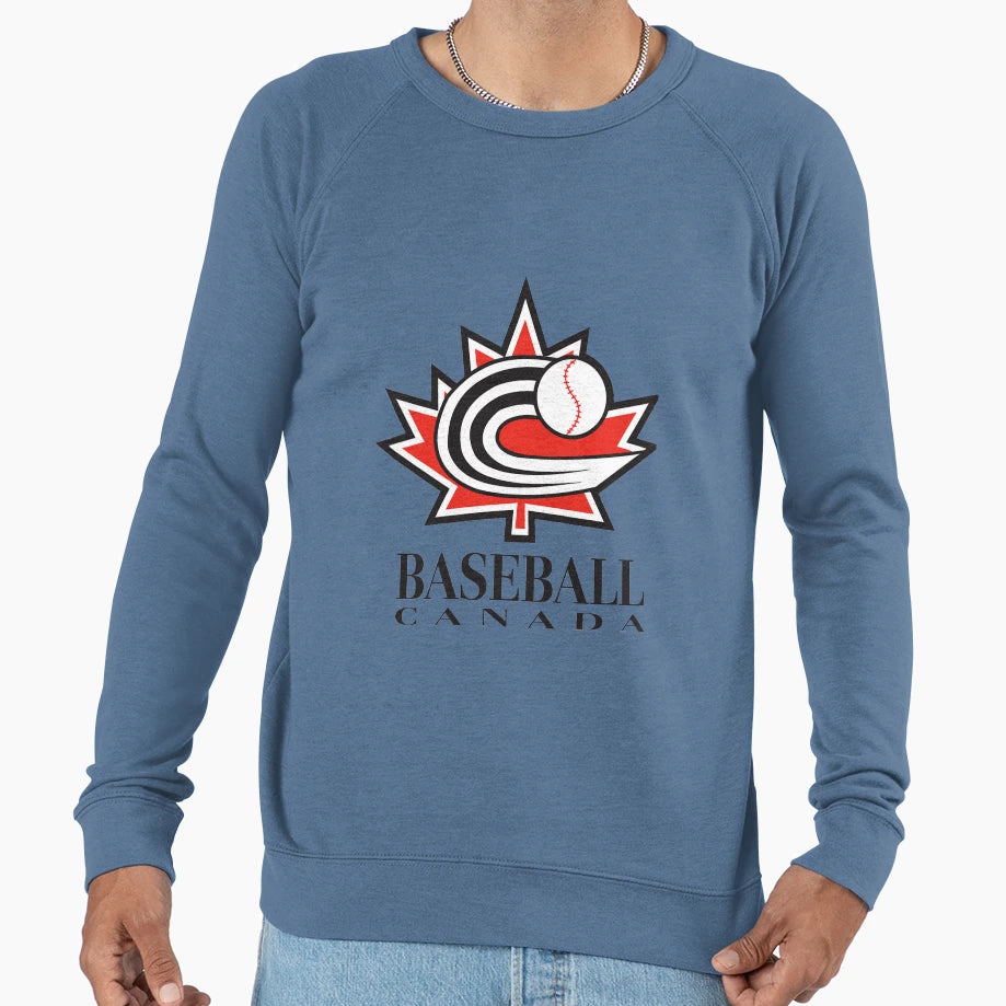 Baseball Canada Sport Sweatshirt - Custom Art Print Men Women - T-Shirt, Sweatshirt, Hoodie