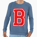 Big Red Letter B Sweatshirt - Casual Everyday Wear for Adults - T-Shirt, Sweatshirt, Hoodie