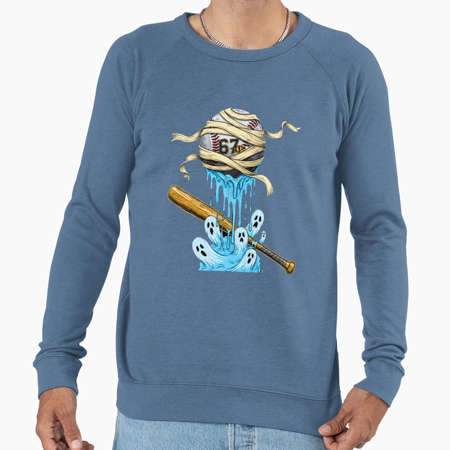 Funny 67 Meme Baseball Sweatshirt - Fun Novelty Design for Adults - T-Shirt, Sweatshirt, Hoodie