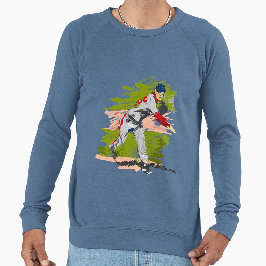 Baseball Sweatshirt - Graphic Print Unisex - T-Shirt, Sweatshirt, Hoodie