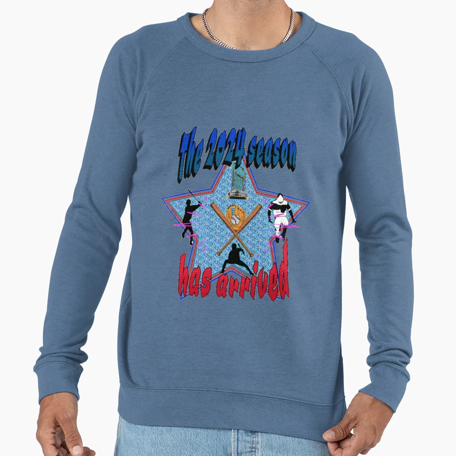 2024 Baseball Season Has Arrived Sweatshirt - Custom Art Print for Adults - T-Shirt, Sweatshirt, Hoodie