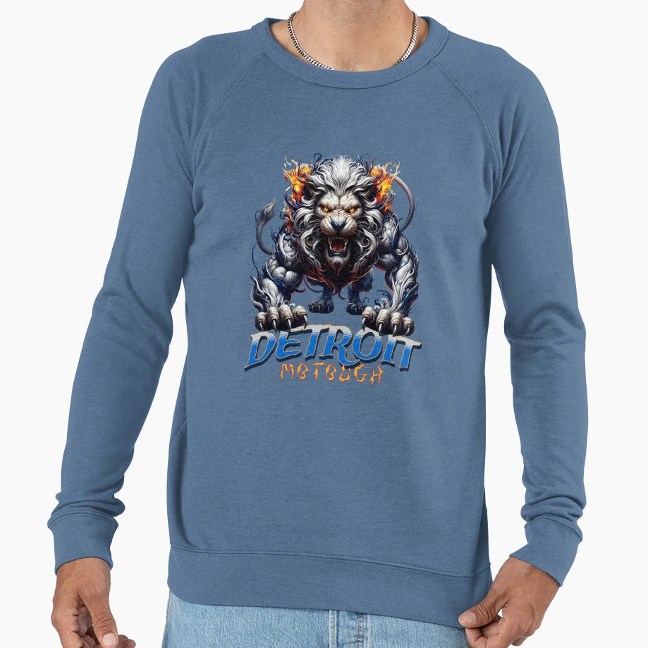 Detroit Motough Sweatshirt - Novelty Apparel Men Women - T-Shirt, Sweatshirt, Hoodie