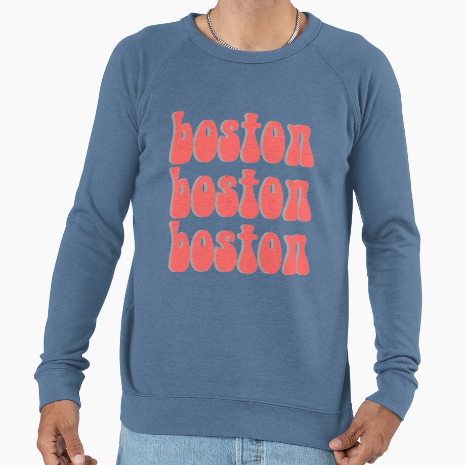 Boston Sweatshirt - Casual Everyday Wear for Adults - T-Shirt, Sweatshirt, Hoodie