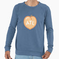 Atlanta Peach Sweatshirt - Fun Novelty Design Men Women - T-Shirt, Sweatshirt, Hoodie