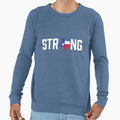 Texas State Strong Red White Blue Sweatshirt - Fun Novelty Design Unisex - T-Shirt, Sweatshirt, Hoodie