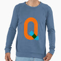Q Alphabet Sweatshirt - Minimalist Print for Adults - T-Shirt, Sweatshirt, Hoodie