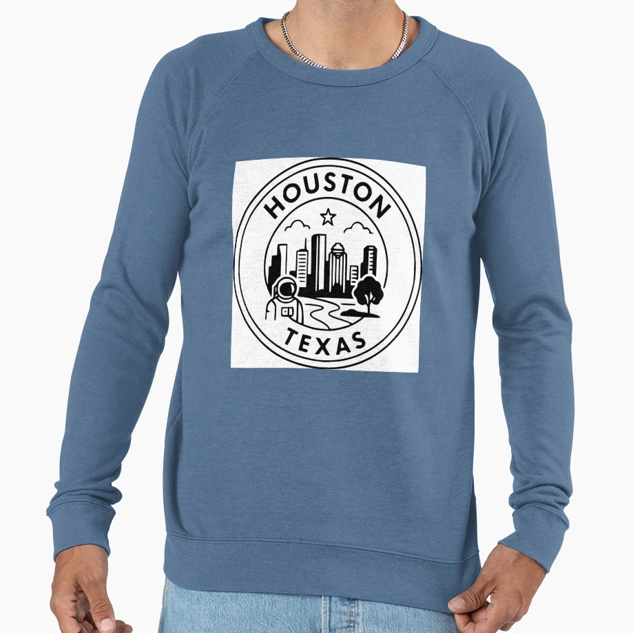 Houston Texas Sweatshirt - Trendy Graphic for Adults - T-Shirt, Sweatshirt, Hoodie