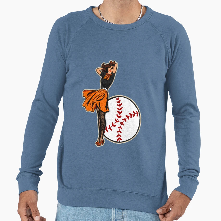 Baltimore Baseball Sweatshirt - Casual Everyday Wear Unisex - T-Shirt, Sweatshirt, Hoodie