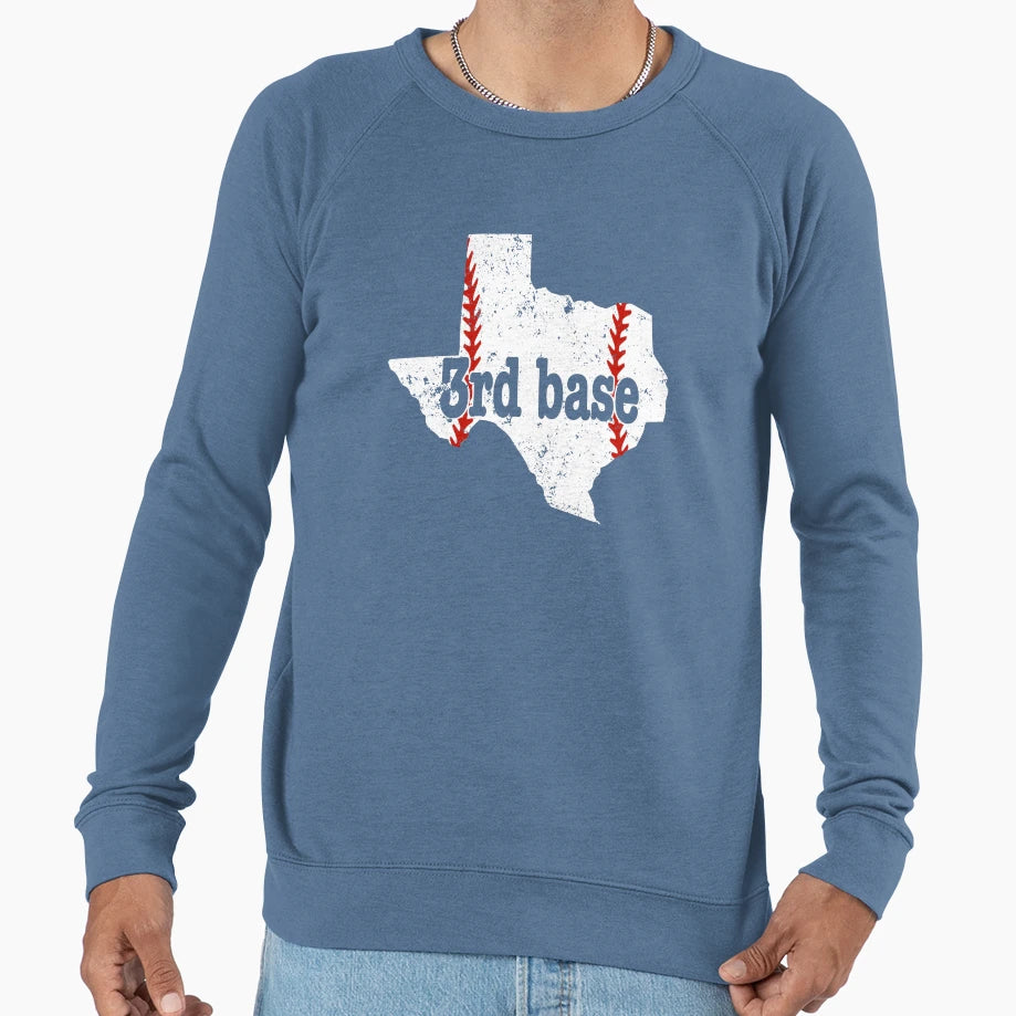 3Rd Base Baseball Texas 3Rd Base T-Shirt - Casual Everyday Wear Men Women - T-Shirt, Sweatshirt, Hoodie