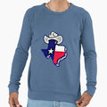 Texas Cowboy Hat Sweatshirt - Aesthetic Graphic Men Women - T-Shirt, Sweatshirt, Hoodie