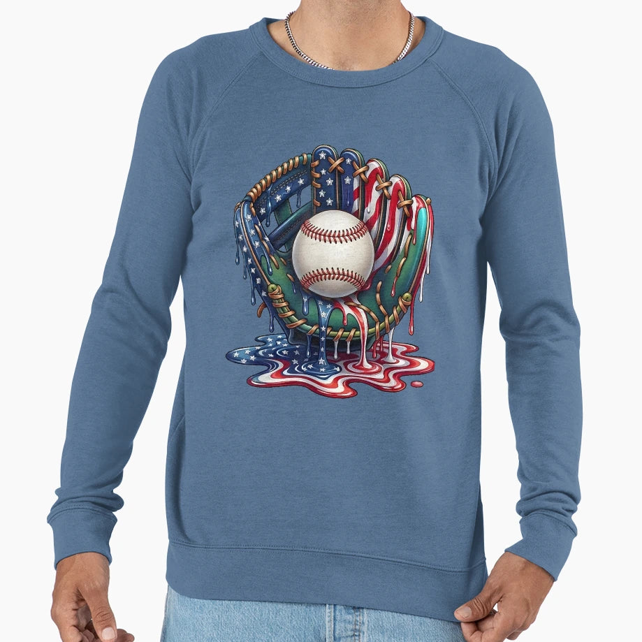 Baseball Life 101 Drip Baseball Sweatshirt - Unique Graphic Men Women - T-Shirt, Sweatshirt, Hoodie