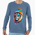 Detroit Lion Sweatshirt - Fun Novelty Design Men Women - T-Shirt, Sweatshirt, Hoodie
