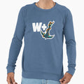 W Anchor Funny Pun Cheeky Wordplay Sweatshirt - Trendy Graphic Unisex - T-Shirt, Sweatshirt, Hoodie