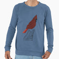 Red Cardinal Illustration Sweatshirt - Graphic Print for Adults - T-Shirt, Sweatshirt, Hoodie