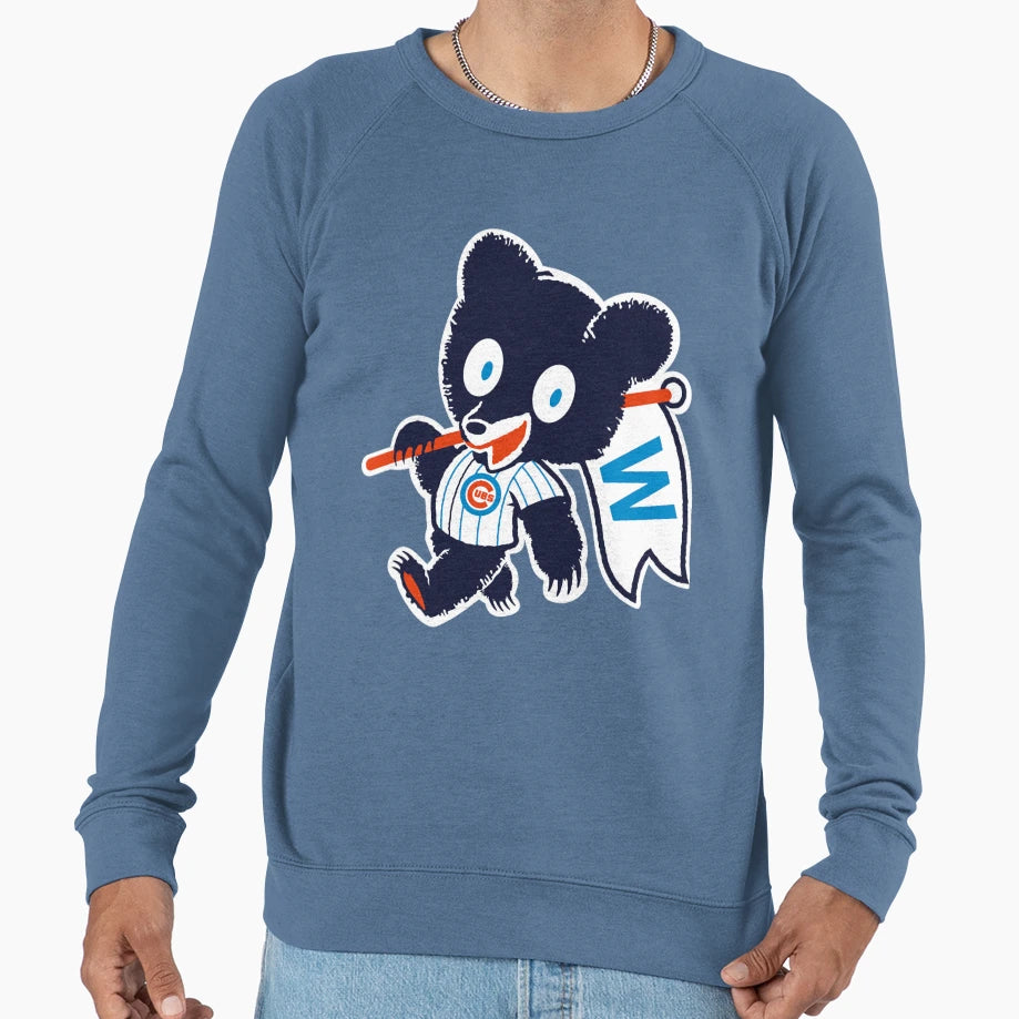 Cubs Win Flag Sweatshirt - Streetwear Style Men Women - T-Shirt, Sweatshirt, Hoodie