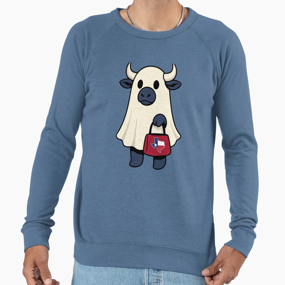 Houston Texans Ghost Sweatshirt - Fun Novelty Design Men Women - T-Shirt, Sweatshirt, Hoodie